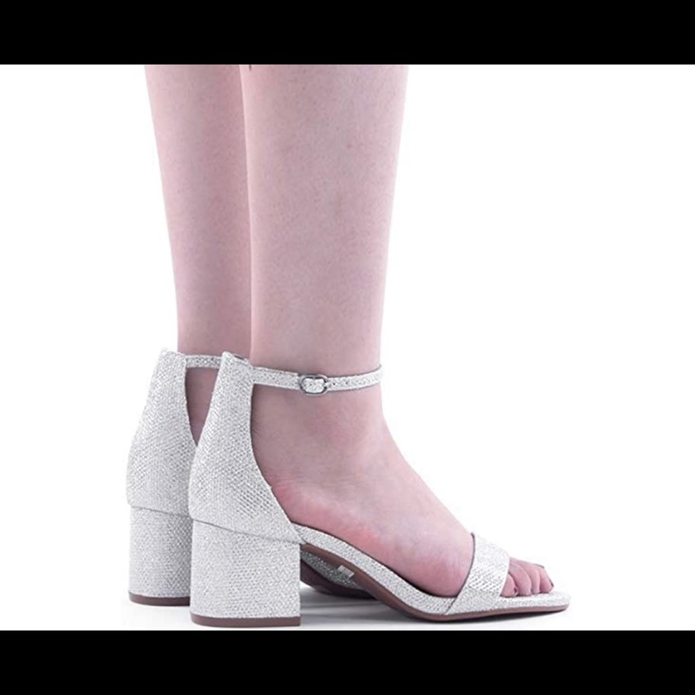 DREAM PAIRS Women's Low-Chunk Low Heels - Picture 4 of 8
